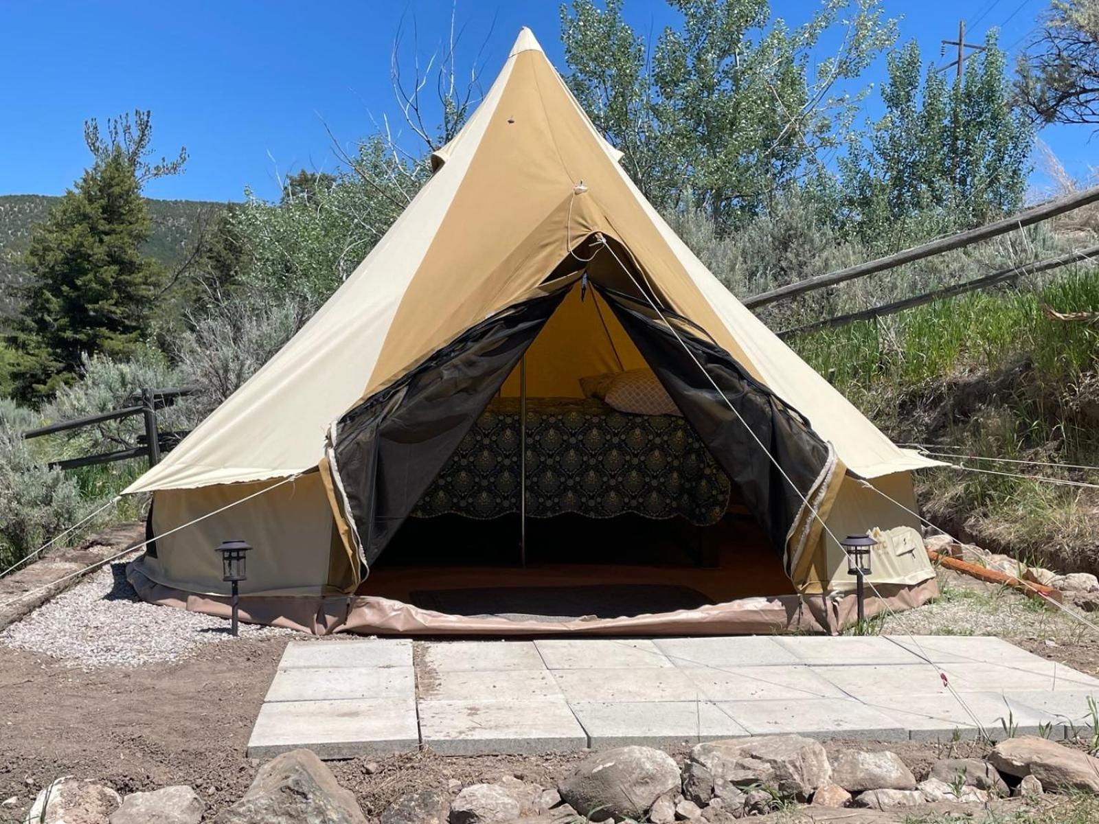 Bristol Cabins لافا هوت سبرينغس المظهر الخارجي الصورة